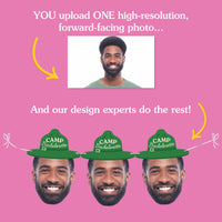 Custom Face Camp Bach Garland Banner