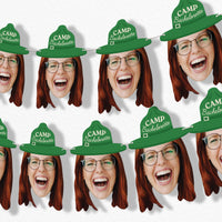 Custom Face Camp Bach Garland Banner