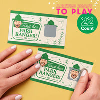 Custom Face Camp Bach Scratch Off Card Game - 22 Ct