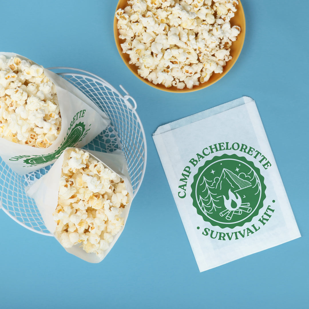 Paper Treat Bags - Camp Bach - 25 Ct