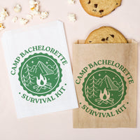 Paper Treat Bags - Camp Bach - 25 Ct