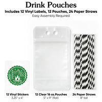 Drink Pouches - Camp Bachelorette - 12 Ct