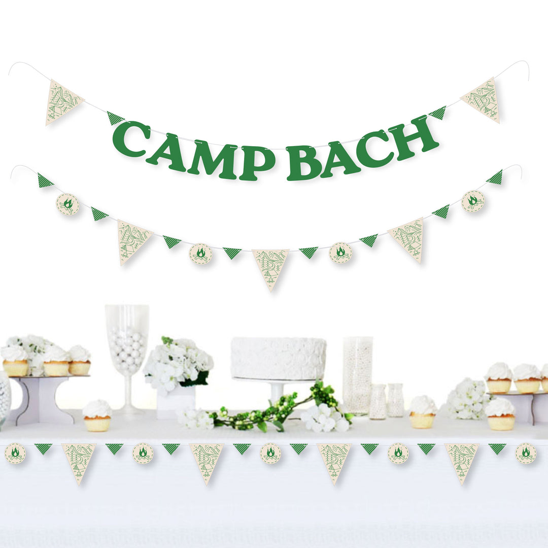 Camp Bach Letter Banner