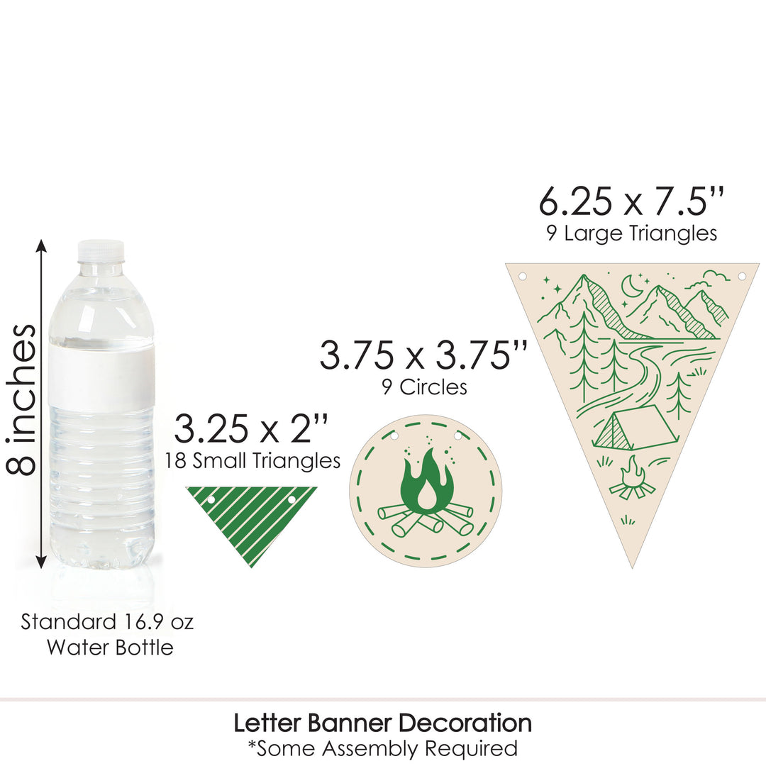 Camp Bach Letter Banner