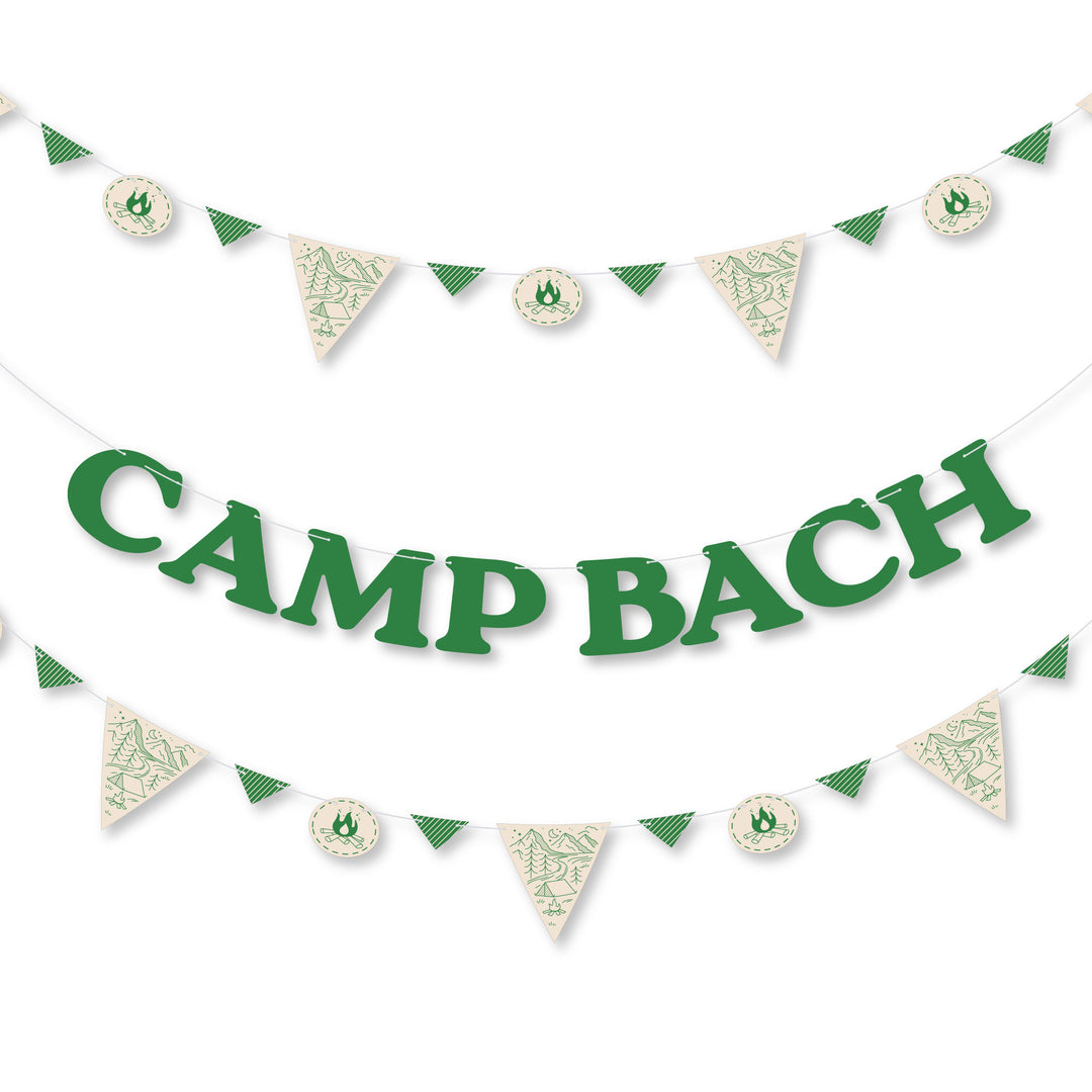 Camp Bach Letter Banner