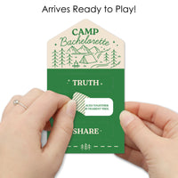 Camp Bach Truth, Dare, Share Pull Tabs Game - 12 Ct
