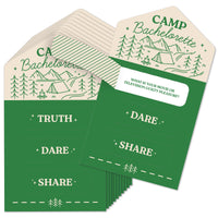 Camp Bach Truth, Dare, Share Pull Tabs Game - 12 Ct