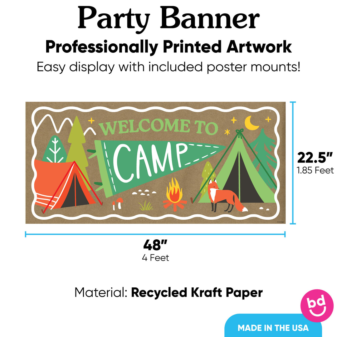 Banner material kraft paper texture detail