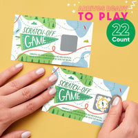 22 count camping scratch game set layout