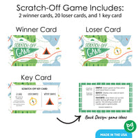 Winner and non-winner cards assortment detail