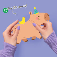 Capybara Garland Banner - 15 Pc