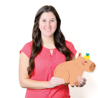 Capy Birthday - Lawn Decorations - Outdoor Capybara Party Yard Decorations - 10 Piece