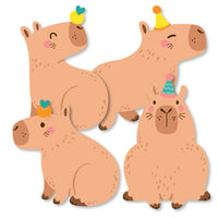 Capy Birthday - Decorations DIY Capybara Party Essentials - Set of 20
