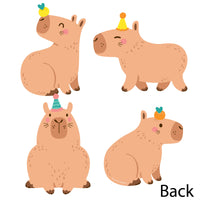 Capy Birthday - Decorations DIY Capybara Party Essentials - Set of 20