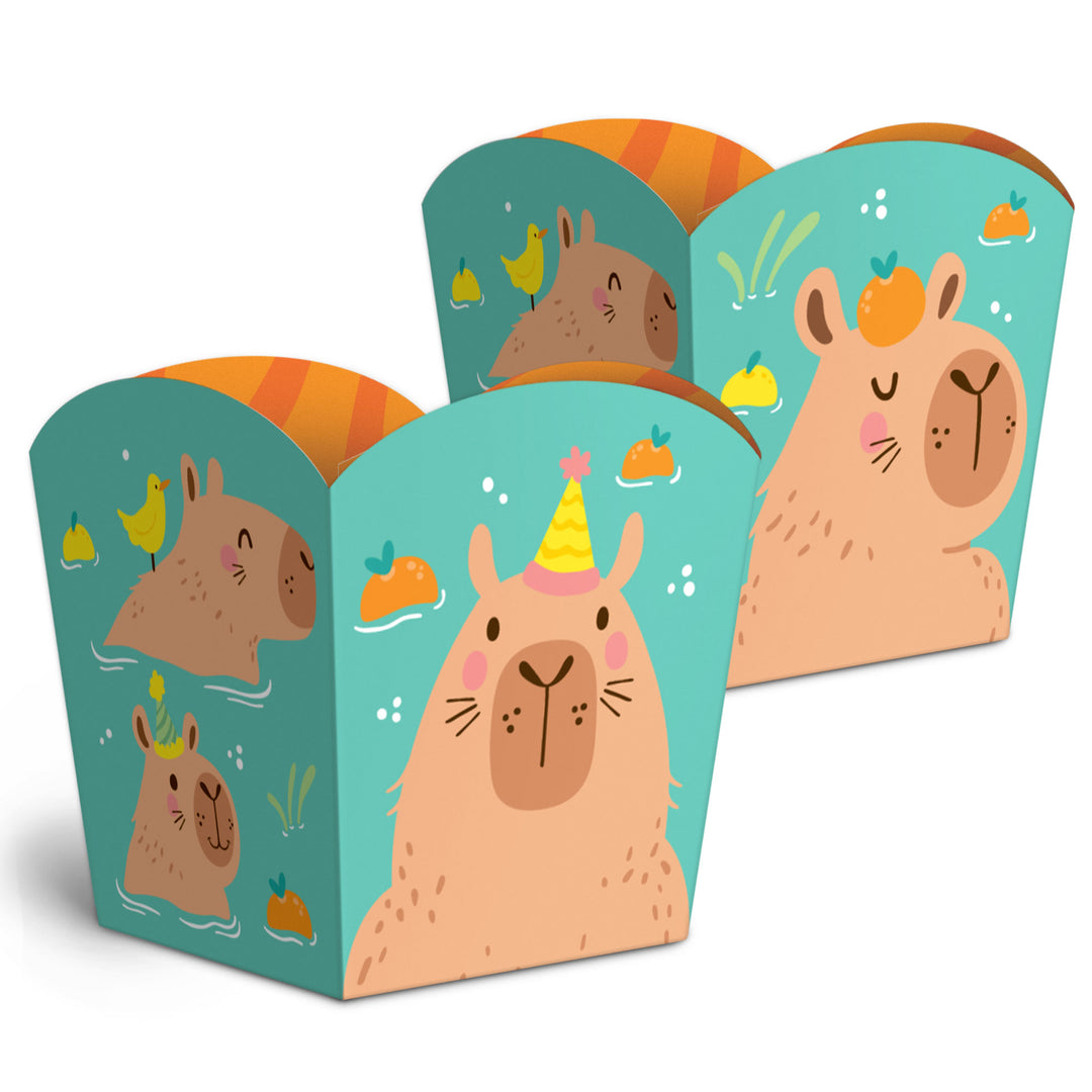 Capy Birthday Treat Boxes - 12 Ct