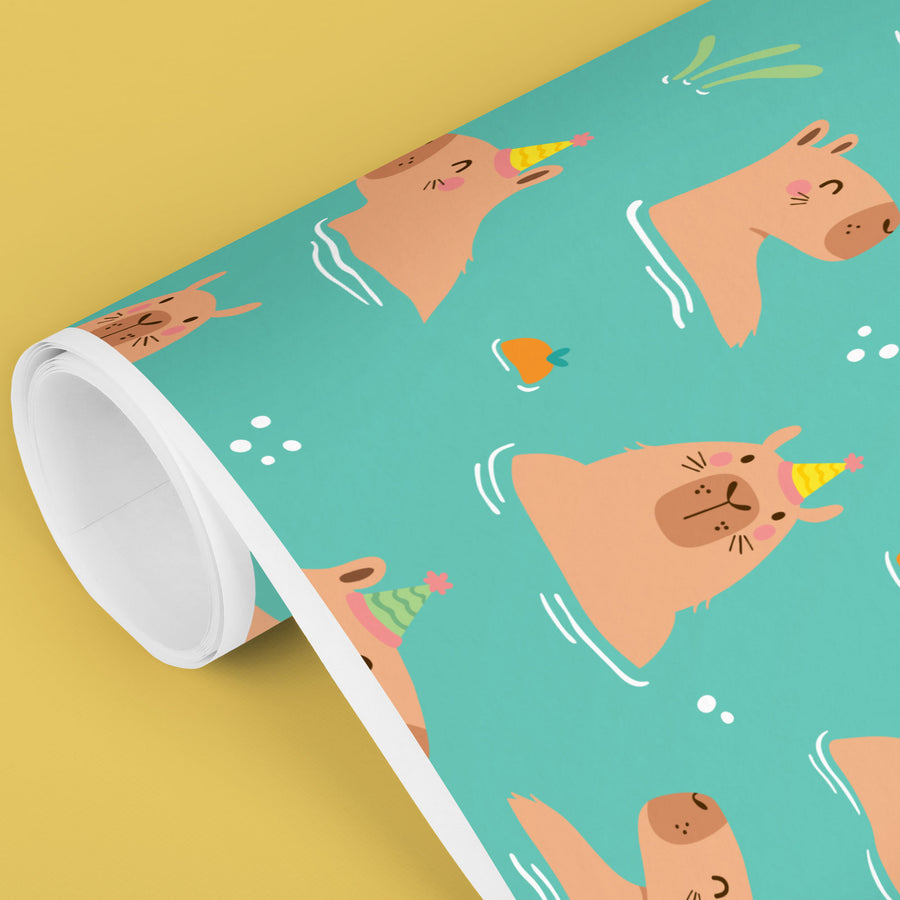 Nieuwe Cadeaupapier Set EcoPop 4 Stuks - 200 x 70cm
