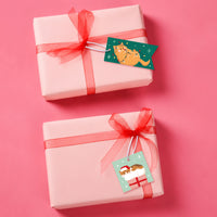 Cat Christmas Gift Tags - 24 Ct