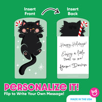 Cat Christmas Nifty Gifty Card Holders - 8 Ct