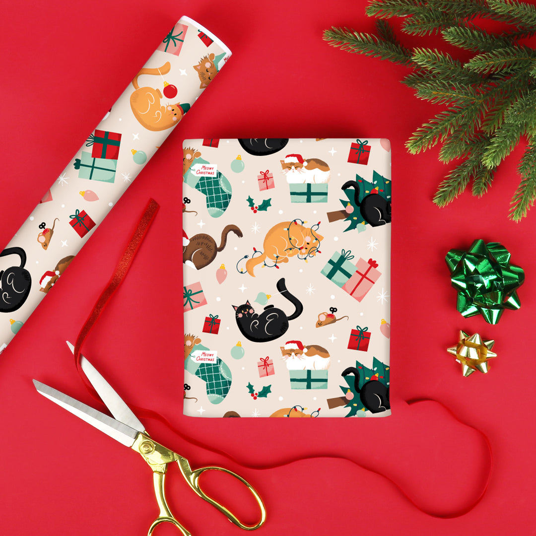 Cat Christmas - Wrapping Paper