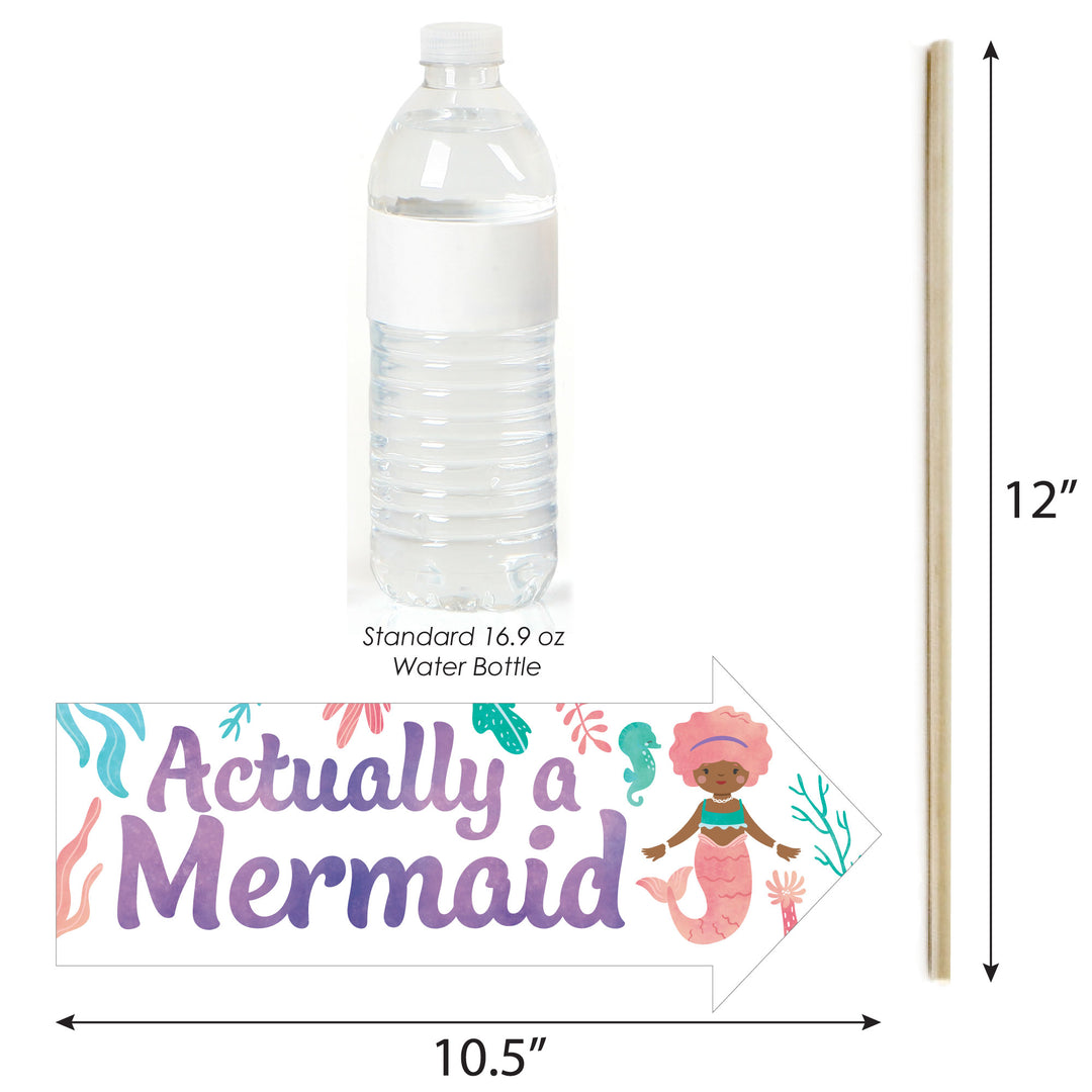 Mermaid Funny Photo Props - 10 Ct