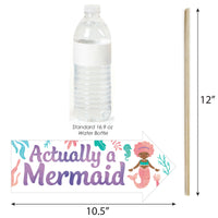 Mermaid Funny Photo Props - 10 Ct