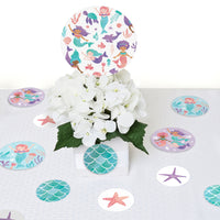 Mermaid Large Confetti - 27 Ct