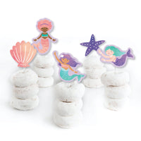 Mermaid Treat Picks - 24 Ct