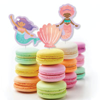 Mermaid Treat Picks - 24 Ct