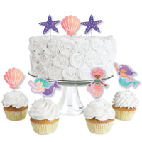 Mermaid Treat Picks - 24 Ct
