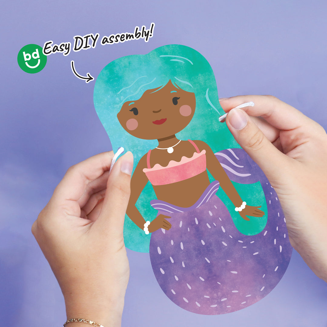 Mermaid Garland Banner - 15 Pc
