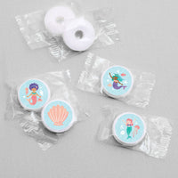 Mermaid Candy Stickers - 1 Sheet of 108