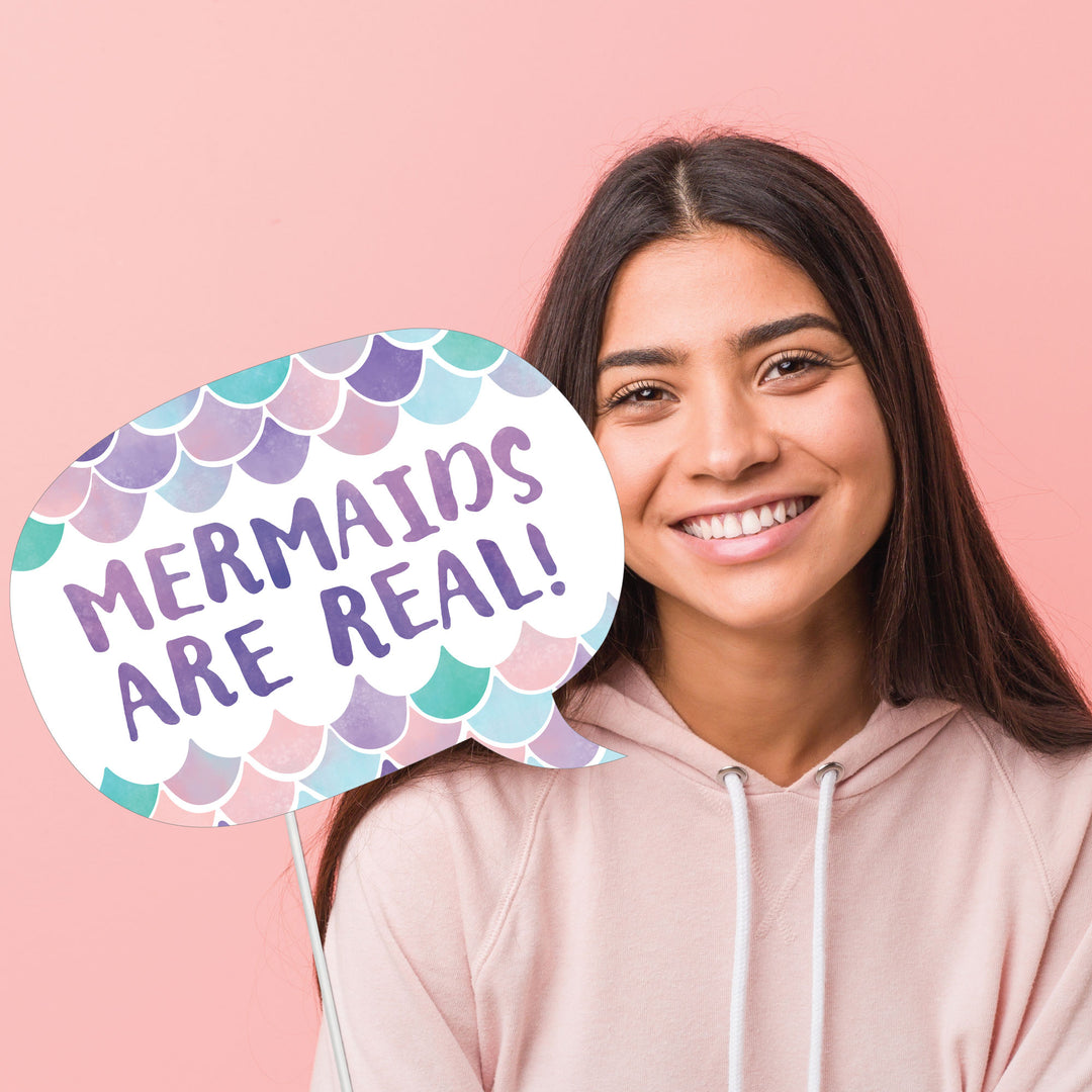 Mermaid Photo Props - 20 Ct