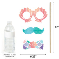 Mermaid Photo Props - 20 Ct