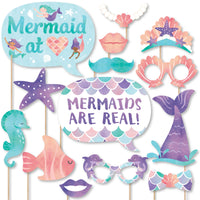 Mermaid Photo Props - 20 Ct