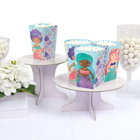 Mermaid Popcorn Boxes - 12 Ct