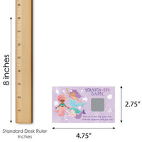 Mermaid Scratch Off Cards Game - 22 Ct