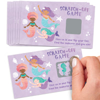 Mermaid Scratch Off Cards Game - 22 Ct