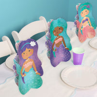 Mermaid 3D Centerpieces - 8 Ct