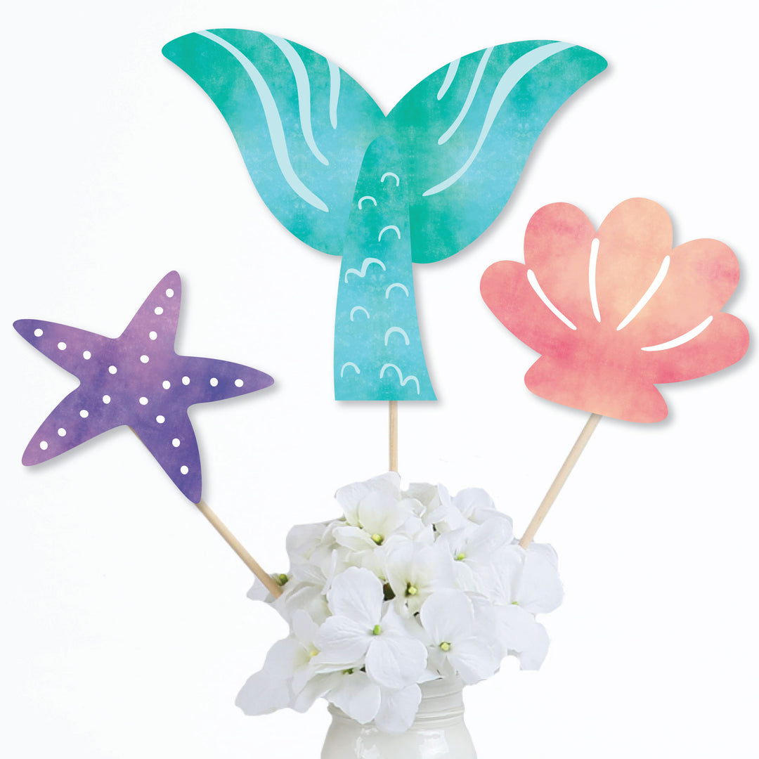 Mermaid Table Toppers - 15 Ct