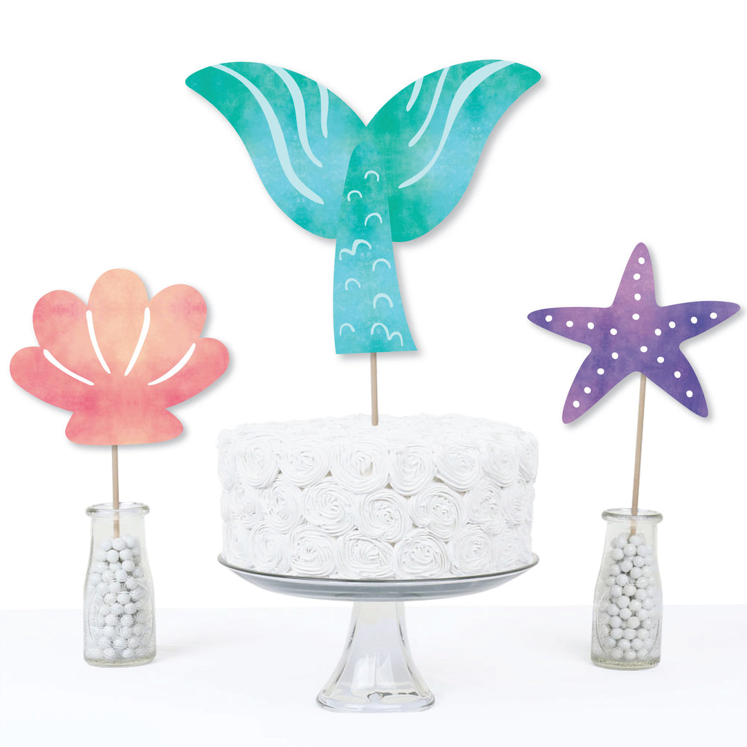 Mermaid Table Toppers - 15 Ct