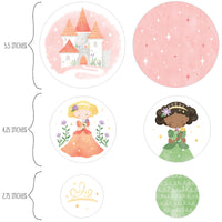 Princess Large Confetti - 27 Ct