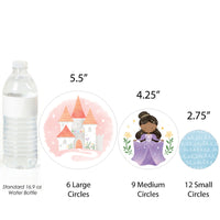 Princess Large Confetti - 27 Ct