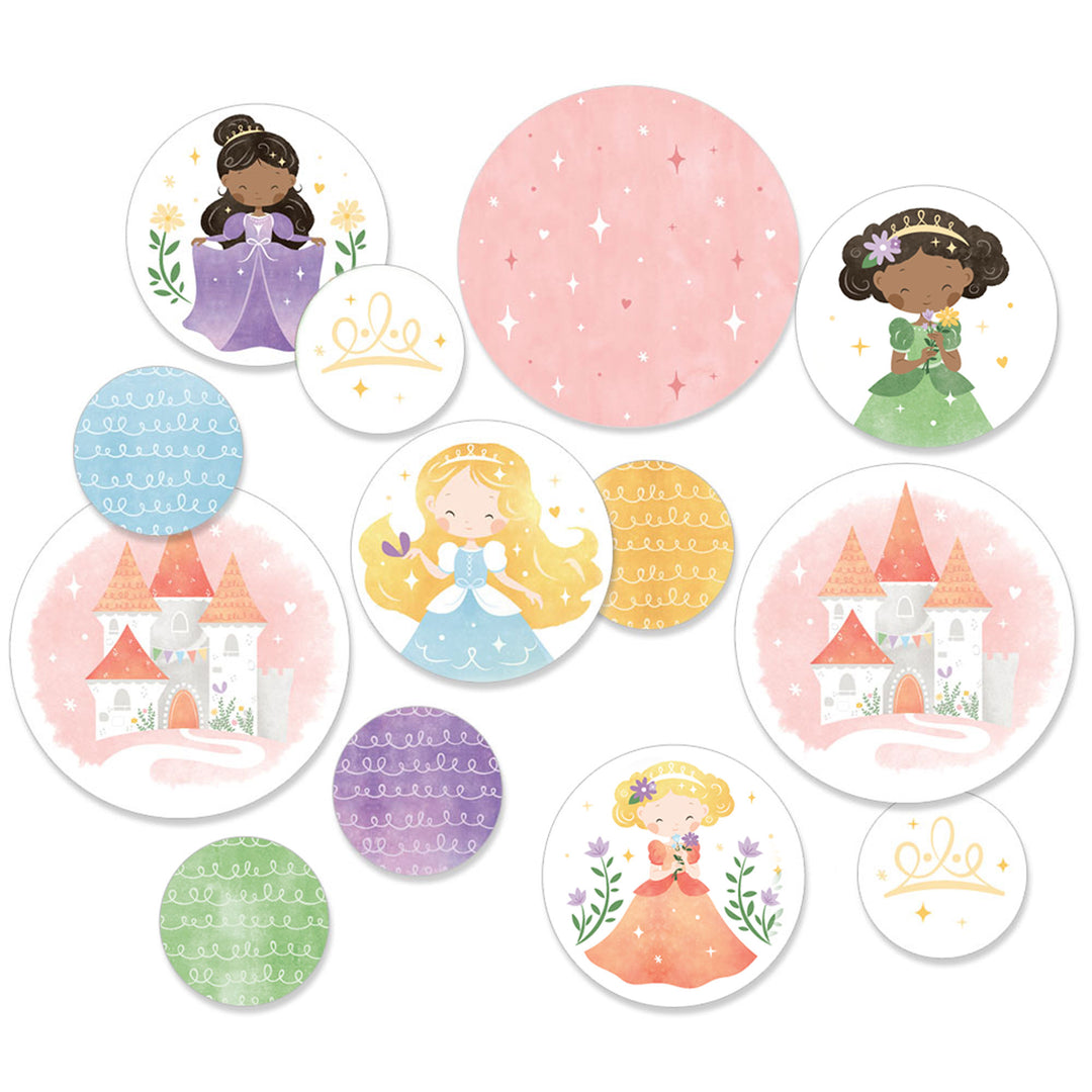 Princess Large Confetti - 27 Ct