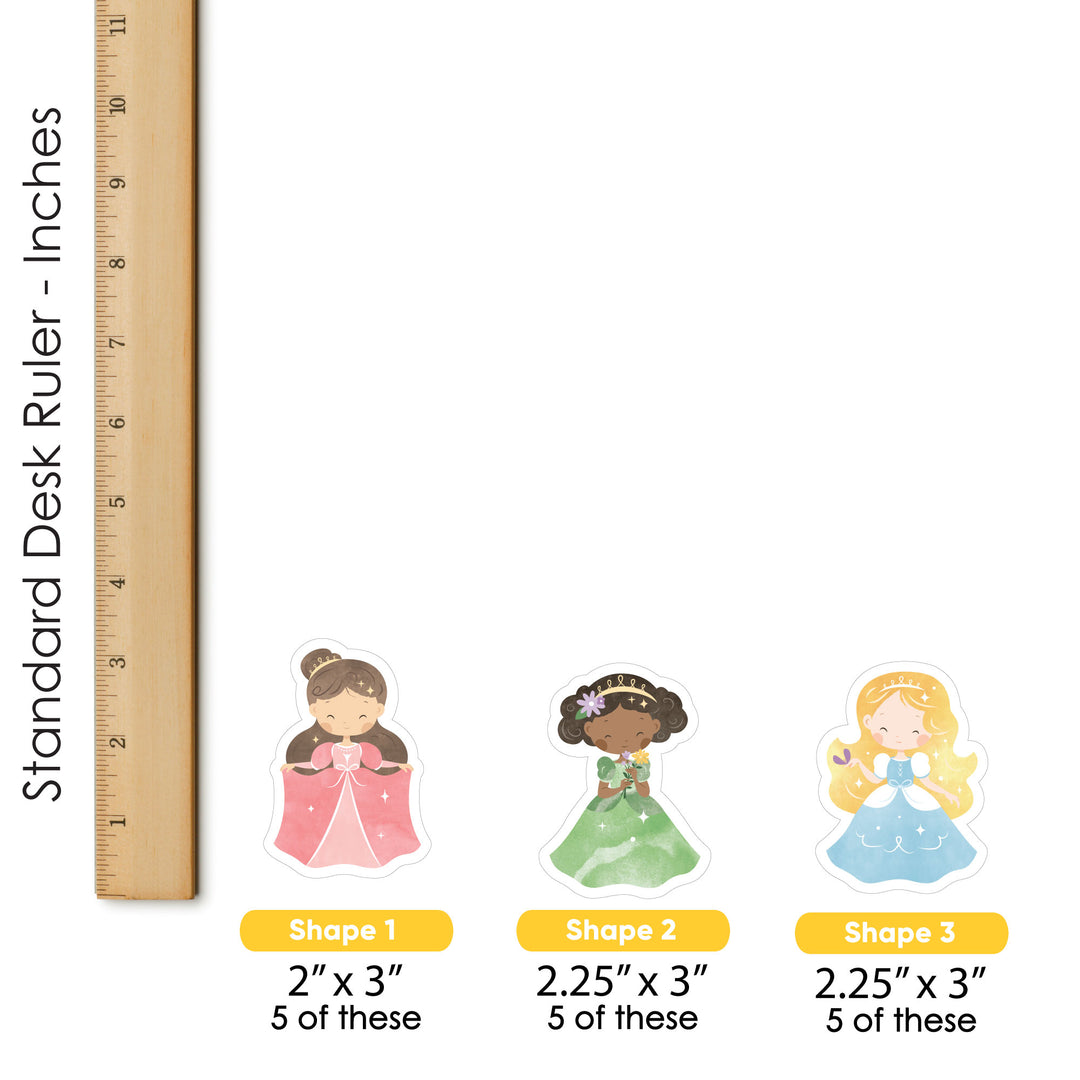 Princess DIY Paper Cut-Outs - 24 Ct