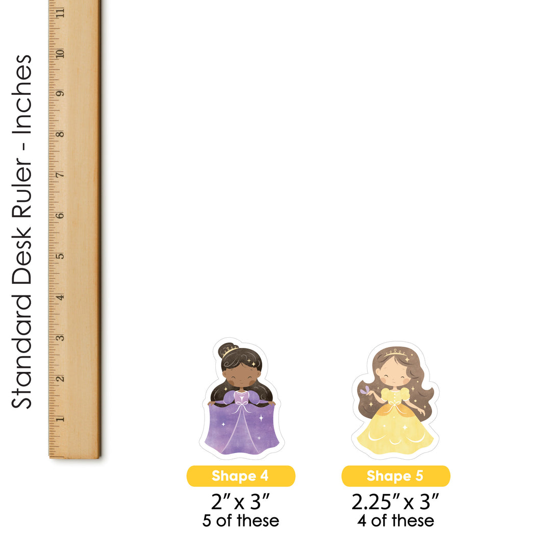 Princess DIY Paper Cut-Outs - 24 Ct