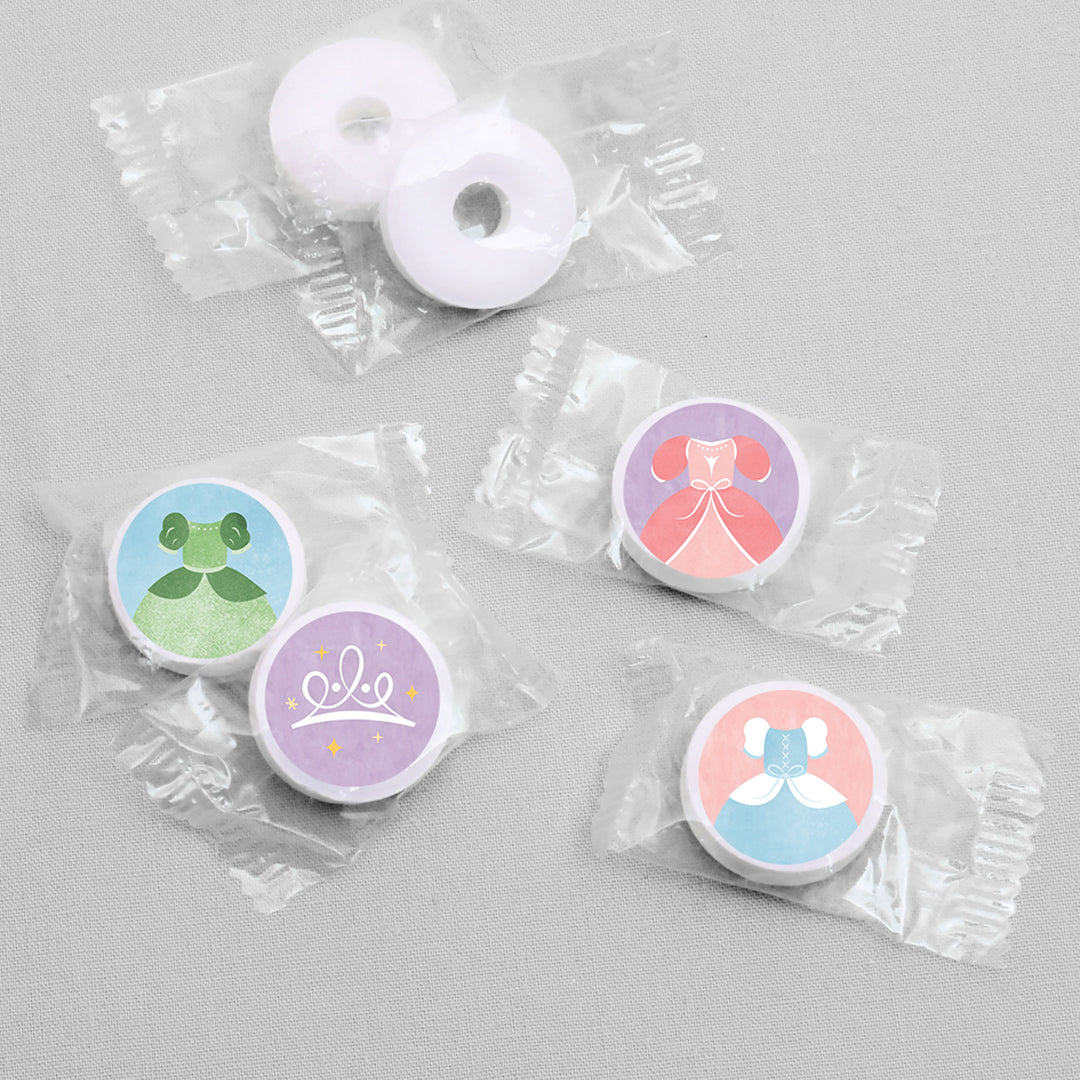Princess Candy Stickers - 1 Sheet of 108