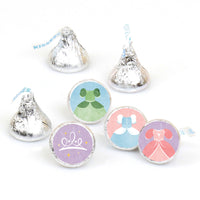 Princess Candy Stickers - 1 Sheet of 108