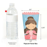 Princess Popcorn Boxes - 12 Ct