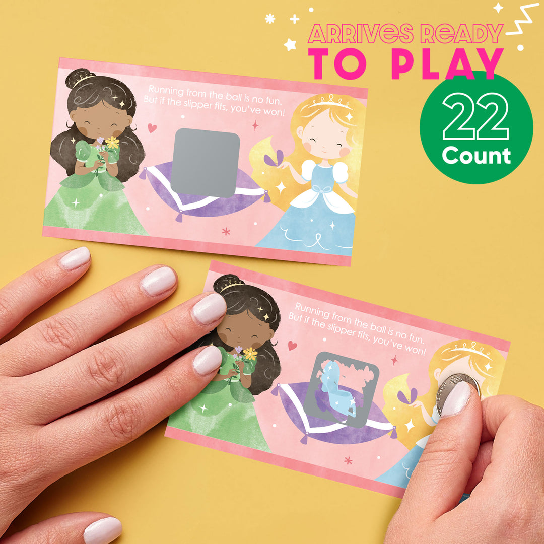 Princess Scratch Off Cards Game - 22 Ct
