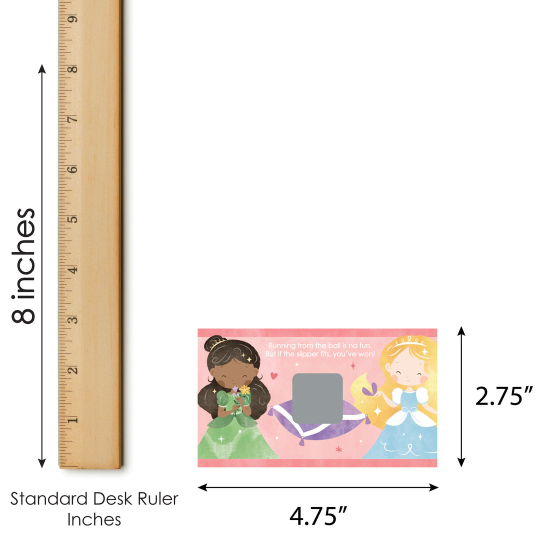 Princess Scratch Off Cards Game - 22 Ct